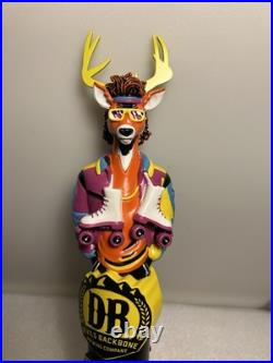 DEVILS BACKBONE JUICY MAGIC IPA BUCK TRADITION 1970'S beer tap handle VIRGINIA