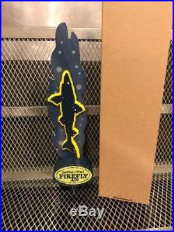 DOGFISH HEAD BREWERY Deleware RARE Firefly Ale LIGHT UP Beer Tap Handle