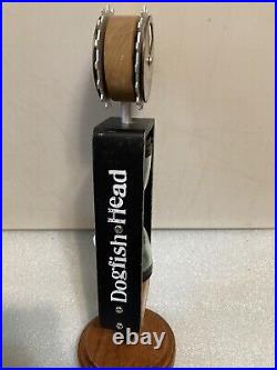 DOGFISH HEAD UBER MINUTE IPA HOURGLASS DESIGN draft beer tap handle. DELAWARE