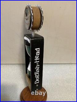 DOGFISH HEAD UBER MINUTE IPA HOURGLASS DESIGN draft beer tap handle. DELAWARE