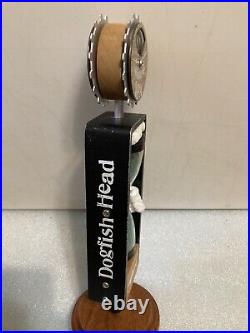 DOGFISH HEAD UBER MINUTE IPA HOURGLASS DESIGN draft beer tap handle. DELAWARE