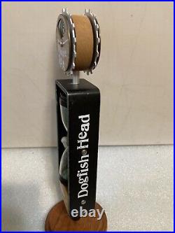 DOGFISH HEAD UBER MINUTE IPA HOURGLASS DESIGN draft beer tap handle. DELAWARE