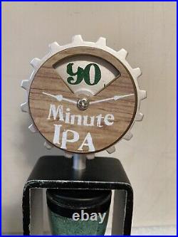 DOGFISH HEAD UBER MINUTE IPA HOURGLASS DESIGN draft beer tap handle. DELAWARE
