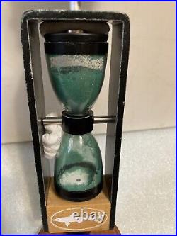 DOGFISH HEAD UBER MINUTE IPA HOURGLASS DESIGN draft beer tap handle. DELAWARE