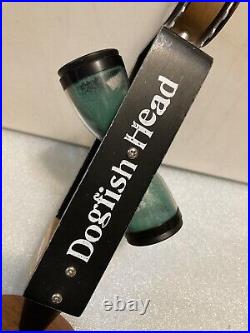DOGFISH HEAD UBER MINUTE IPA HOURGLASS DESIGN draft beer tap handle. DELAWARE