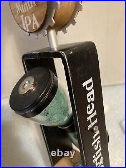 DOGFISH HEAD UBER MINUTE IPA HOURGLASS DESIGN draft beer tap handle. DELAWARE