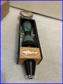 DOGFISH HEAD UBER MINUTE IPA HOURGLASS DESIGN draft beer tap handle. DELAWARE