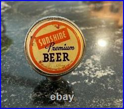 D Vintage Sunshine Beer Ball Tap Knob / Handle Sunshine Brewing Co Reading Pa