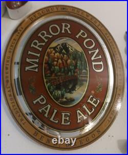 Deschutes Brewery Chainbreaker White IPA. Tap Handle Mirror Pond, Mirror RARE