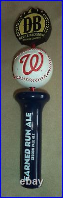 Devils Backbone Brewing Company Earned Run Ale Washington Nationals Tap Handle