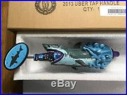 Dogfish Head 2013 Uber beer Tap Handle Great White Shark brand new in box