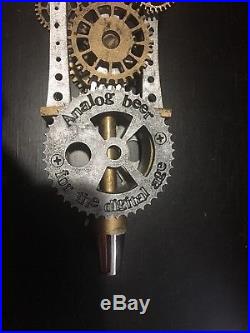 Dogfish head tap handle Steampunk & Clock