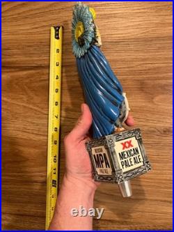 Dos Equis Beer Tap Handle Knob Keg Draft Bar Top Brewing Mexican Pale Ale Aztec