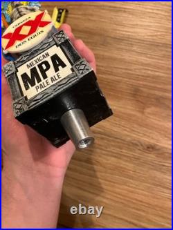 Dos Equis Beer Tap Handle Knob Keg Draft Bar Top Brewing Mexican Pale Ale Aztec