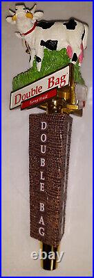 Double Bag Long Trail Brewing Co. Beer Tap Handle Rare