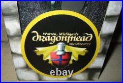 Dragonmead Microbrewery Green Dragon on Castle Beer Tap Handle Brand New