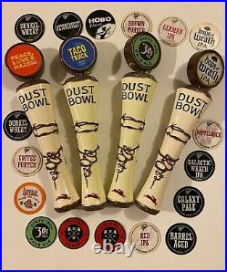 Dust Bowl Brewing Draft Beer Tap Handle Lot USED