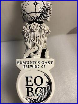 EDMONDS OAST FLYING SKULL draft beer tap handle. SOUTH CAROLINA