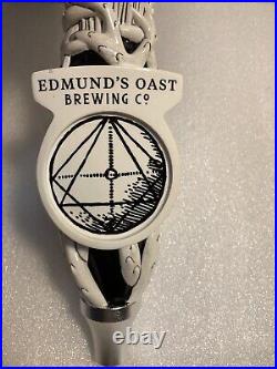 EDMONDS OAST FLYING SKULL draft beer tap handle. SOUTH CAROLINA