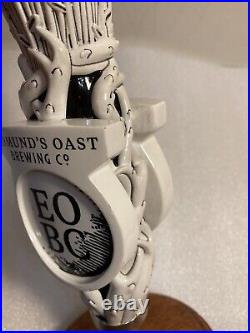 EDMONDS OAST FLYING SKULL draft beer tap handle. SOUTH CAROLINA