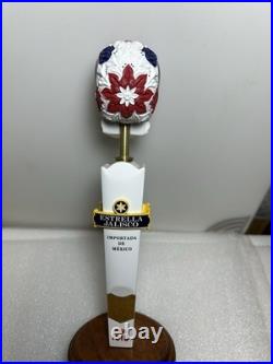 ESTRELLA JALISCO DAY OF THE DEAD SUGAR SKULL draft beer tap handle. MEXICO