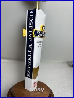 ESTRELLA JALISCO DAY OF THE DEAD SUGAR SKULL draft beer tap handle. MEXICO