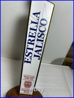 ESTRELLA JALISCO DAY OF THE DEAD SUGAR SKULL draft beer tap handle. MEXICO