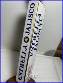 ESTRELLA JALISCO DAY OF THE DEAD SUGAR SKULL draft beer tap handle. MEXICO