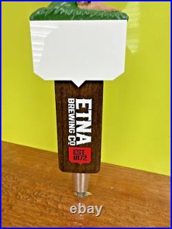 ETNA BREWING EL JEFE BEER Tap Handle 12 SASQUATCH BIG FOOT CALIFORNIA Brewery