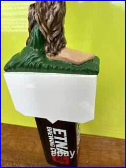 ETNA BREWING EL JEFE BEER Tap Handle 12 SASQUATCH BIG FOOT CALIFORNIA Brewery
