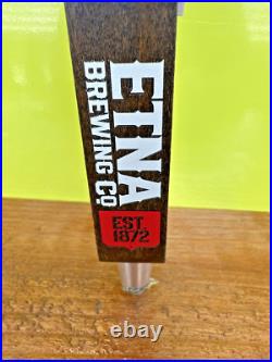 ETNA BREWING EL JEFE BEER Tap Handle 12 SASQUATCH BIG FOOT CALIFORNIA Brewery