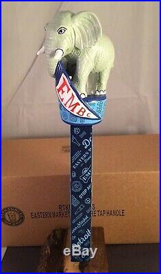 Eastern Market Brewing Company Beer Tap Handle Rare Figural Elephant Tap Handle