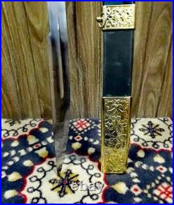 Ertugrul Gazi Sword Stainless Steel Sword with Scabbard & Lather Tap Handle