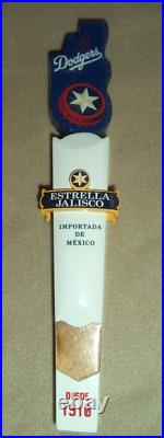 Estrella Jalisco Los Angeles Dodgers Beer Tap Handle
