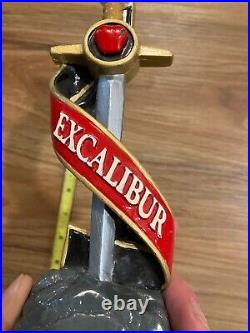 Excalibur Beer Tap Handle Knob Keg Draft Bar Top Brewing Williams Hard Cider
