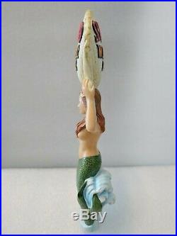 Excellent Shipyard Wheat Ale Sexy Mermaid Shell 10 Beer Keg Bar Tap Handle