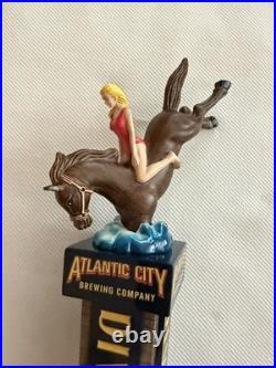 Extremely Rare! Atlantic City Diving Horse Beer Tap Handle Breweriana
