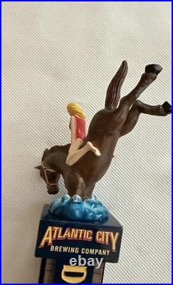 Extremely Rare! Atlantic City Diving Horse Beer Tap Handle Breweriana