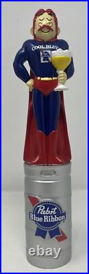 Extremely Rare Pabst Blue Ribbon Cool Blue 9 Tap Handle- NIB
