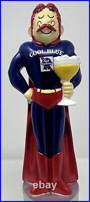Extremely Rare Pabst Blue Ribbon Cool Blue 9 Tap Handle- NIB