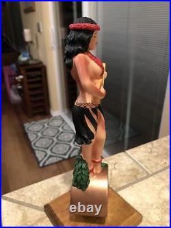 Extremely Rare Sailor Jerry Hawaiian Girl tap handle