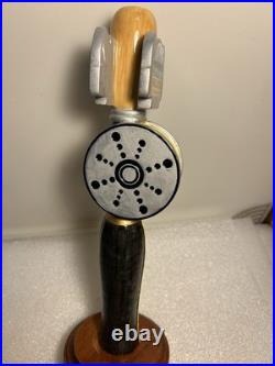 FALL RIVER BREWING HEX IPA FLY FISHING POLE draft beer tap handle. CALIFORNIA
