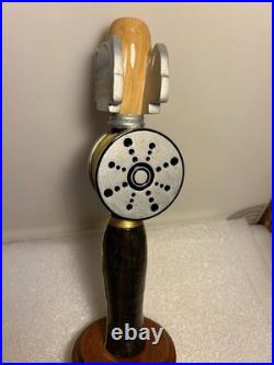FALL RIVER BREWING HEX IPA FLY FISHING POLE draft beer tap handle. CALIFORNIA