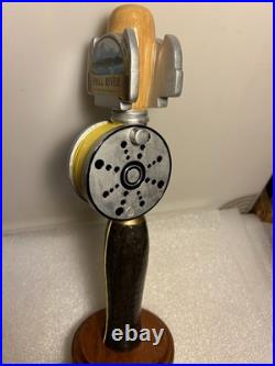 FALL RIVER BREWING HEX IPA FLY FISHING POLE draft beer tap handle. CALIFORNIA