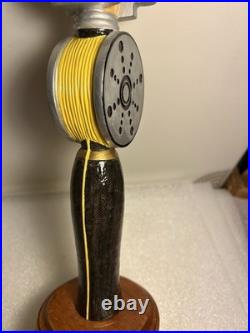 FALL RIVER BREWING HEX IPA FLY FISHING POLE draft beer tap handle. CALIFORNIA