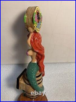 FLORIDA KEYS SHENANIGANS RED HAIR MERMAID Draft beer tap handle FLORIDA