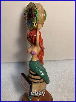 FLORIDA KEYS SHENANIGANS RED HAIR MERMAID Draft beer tap handle FLORIDA