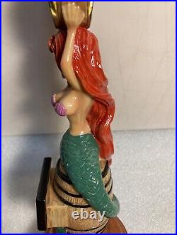 FLORIDA KEYS SHENANIGANS RED HAIR MERMAID Draft beer tap handle FLORIDA