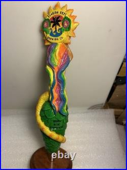 FLORIDA KEYS SUN SESSION IPA RAINBOW HAIR MERMAID Draft beer tap handle. FLORIDA