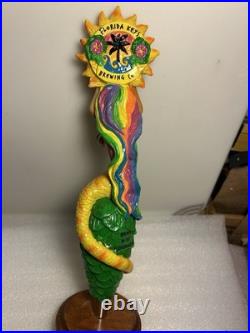 FLORIDA KEYS SUN SESSION IPA RAINBOW HAIR MERMAID Draft beer tap handle. FLORIDA FLORIDA KEYS SUN SESSION IPA RAINBOW HAIR MERMAID Draft beer tap handle. FLORIDA